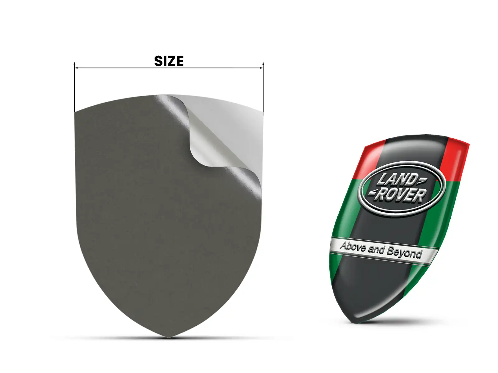 Land Rover Heckscheibenaufkleber Stilvoll Robust Universal
